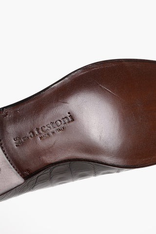 Crocodile leather SPORT Oxford Shoes