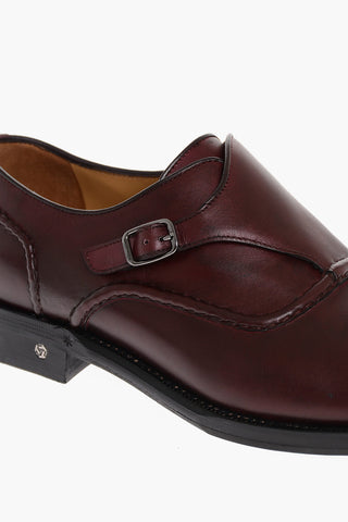 Scarpe Monk Strap SANT'EULALIA In Pelle