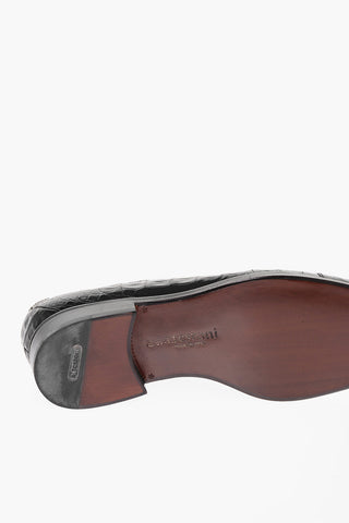 Crocodile leather SPORT Oxford Shoes