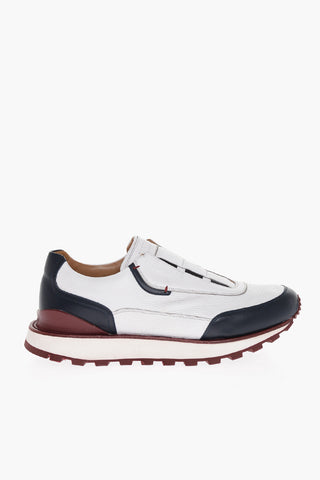 Sneakers Slip On MOENA In Pelle Martellata