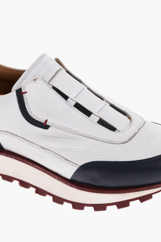 Sneakers Slip On MOENA In Pelle Martellata