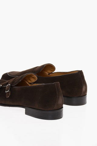Suede Double Strap PORTONOVO Monk Shoes