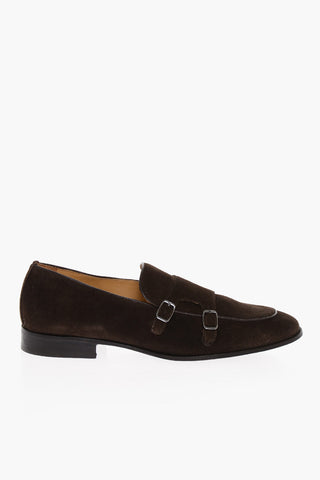 Suede Double Strap PORTONOVO Monk Shoes
