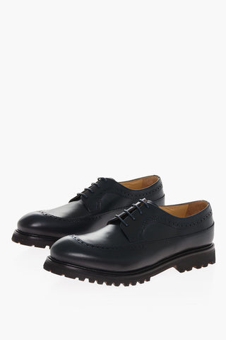 Leather Semi Brogue BIELLA Penny Loafers