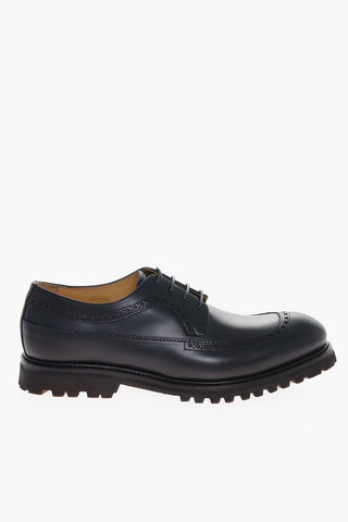 Leather Semi Brogue BIELLA Penny Loafers