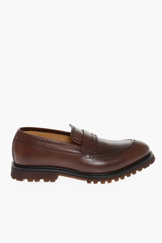 Mocassini penny BEILLA In Pelle Semi Brogue