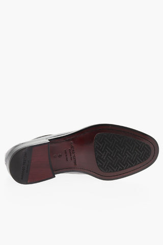 Perforated Leather GROSSETO Derby Shoes