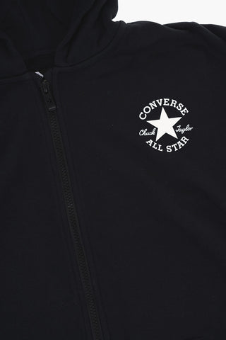 ALL STAR CHUCK TAYLOR Felpa Hoodie  SUSTAINABLE Con Chiusura Zip