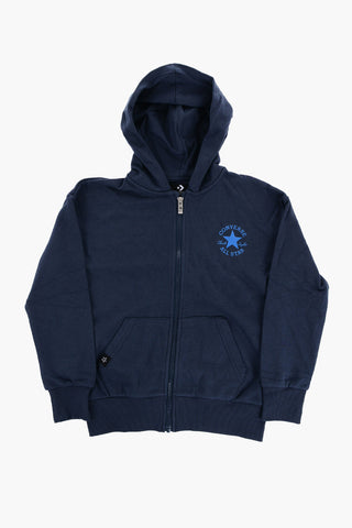 ALL STAR CHUCK TAYLOR Felpa Hoodie  SUSTAINABLE Con Chiusura Zip