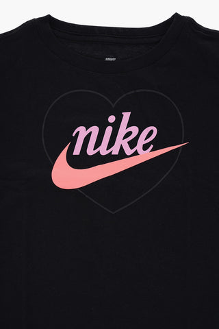 T-Shirt mit Rundhalsausschnitt NEW IMPRESSIONS aus Baumwolle, bedruckt