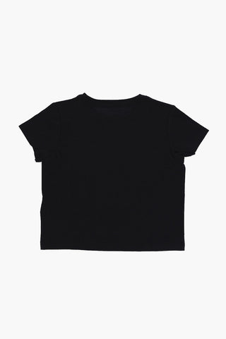 T-Shirt mit Rundhalsausschnitt NEW IMPRESSIONS aus Baumwolle, bedruckt