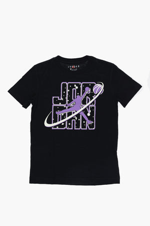 AIR JORDAN Bedrucktes Rundhals-T-Shirt FLIGHT GALAXY GLOW