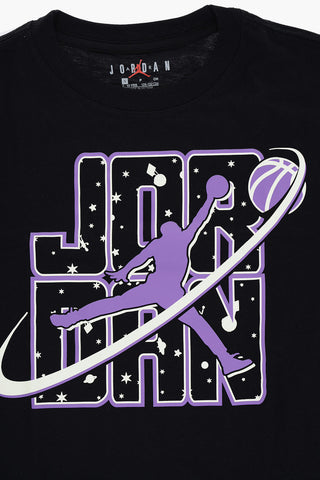 AIR JORDAN Bedrucktes Rundhals-T-Shirt FLIGHT GALAXY GLOW