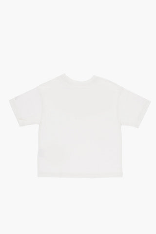 AIR JORDAN Crewneck T-Shirt with Printed Logo