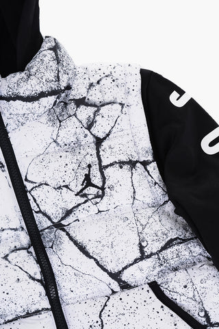 AIR JORDAN Padded Jacket with Sweat Sleeves