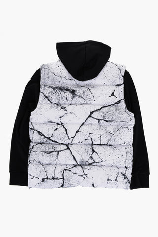 AIR JORDAN Padded Jacket with Sweat Sleeves