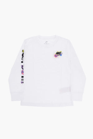 T-Shirt mit Rundhalsausschnitt EXPRESS YOURSELF mit langen Ärmeln