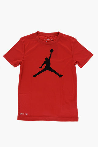 AIR JORDAN Dri-Fit T-Shirt mit Rundhalsausschnitt und Bedrucktem Logo