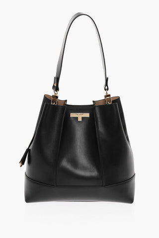 Leather LINDA Shoulder Bag with Matching Pouch