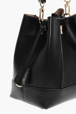 Leather LINDA Shoulder Bag with Removable Strap