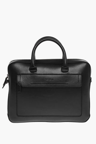 Leather BOLGHERI Bag with Removable Straps