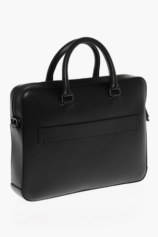 Leather BOLGHERI Bag with Removable Straps