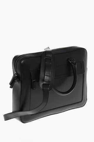 Leather BOLGHERI Bag with Removable Straps