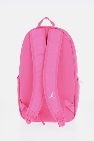 AIR JORDAN Solid Color Backpack with Printed Logo