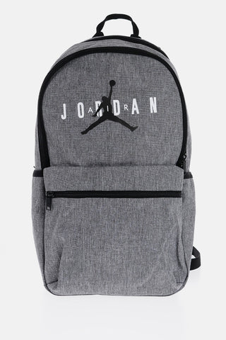 AIR JORDAN Solid Color Backpack with Contrasting Details