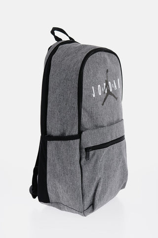 AIR JORDAN Solid Color Backpack with Contrasting Details