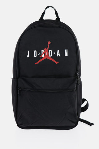 AIR JORDAN Zaino in Tinta Unita con Logo Stampato