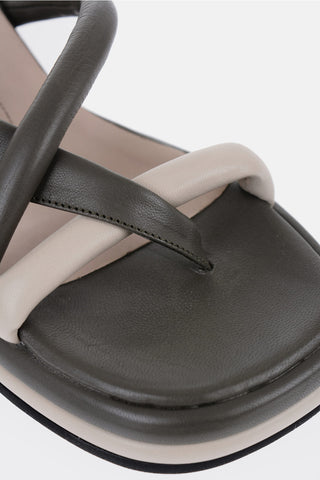 Two-Tone Leather TOKYO Sandals
