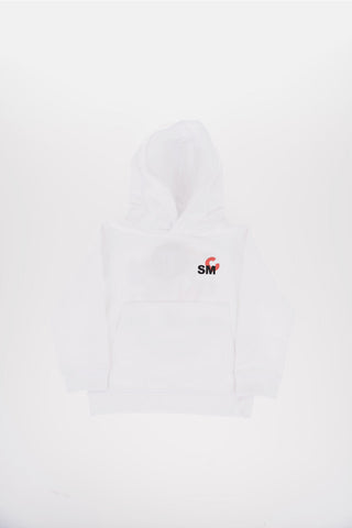 Fleeced-Cotton Hoodie with Patch Pocket