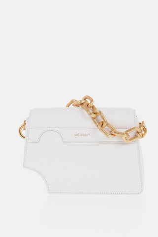 Leather Shoulder Bag wit Cut-Out Details
