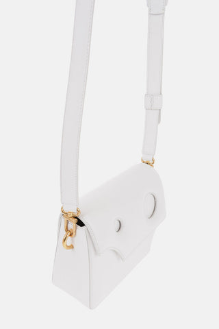 Leather Shoulder Bag wit Cut-Out Details