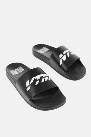 VTMNTS Sliders in Gomma BARCODE con Logo Stampato