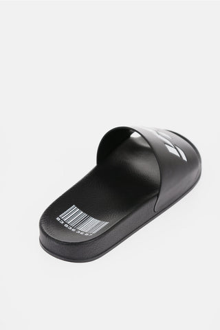 VTMNTS Sliders in Gomma BARCODE con Logo Stampato