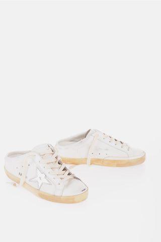 Sabot SUPER-STAR in Pelle Effetto Vintage