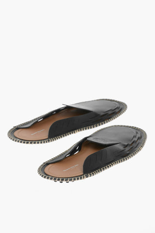 MM22 Slipper in Pelle a Tinta Unita