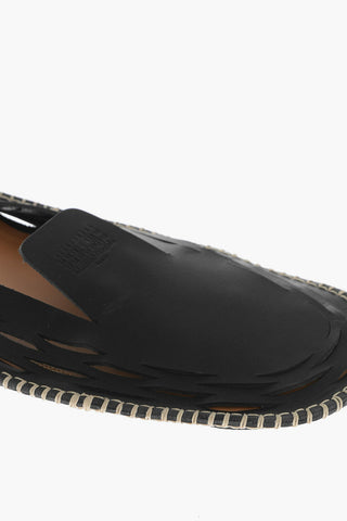 MM22 Slipper in Pelle a Tinta Unita