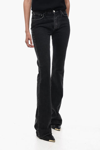 Cotton Straight Fit Denims with Belt Loops 23cm