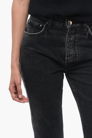 Cotton Straight Fit Denims with Belt Loops 23cm