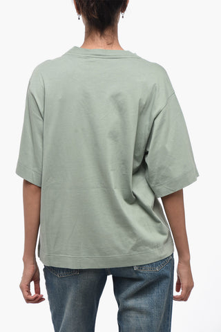 MUPPETS X MONCLER Crew Neck Cotton T-Shirt with Print