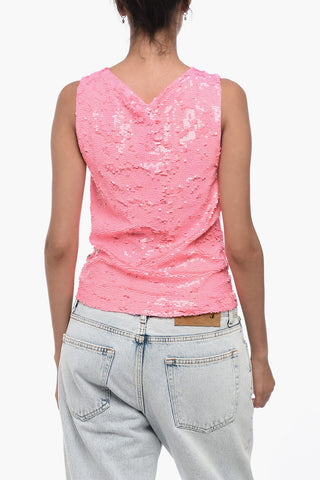 Sequined Tank Top