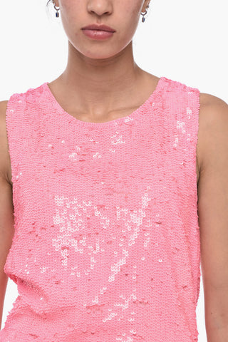 Sequined Tank Top
