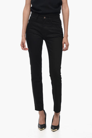 Slim Fit Denims with High-Waist 14cm