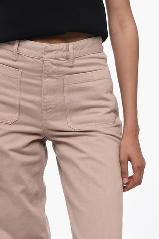 Jeans Straight Fit A Vita Alta