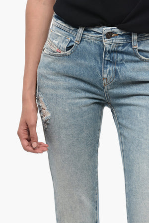 D-EBBEY Bootcut Denims with Low Waist L.32