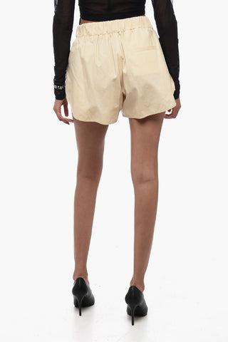 Cotton Shorts with Elastic Waistband