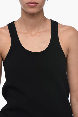 Jersey Knit Top with Embossed Logo